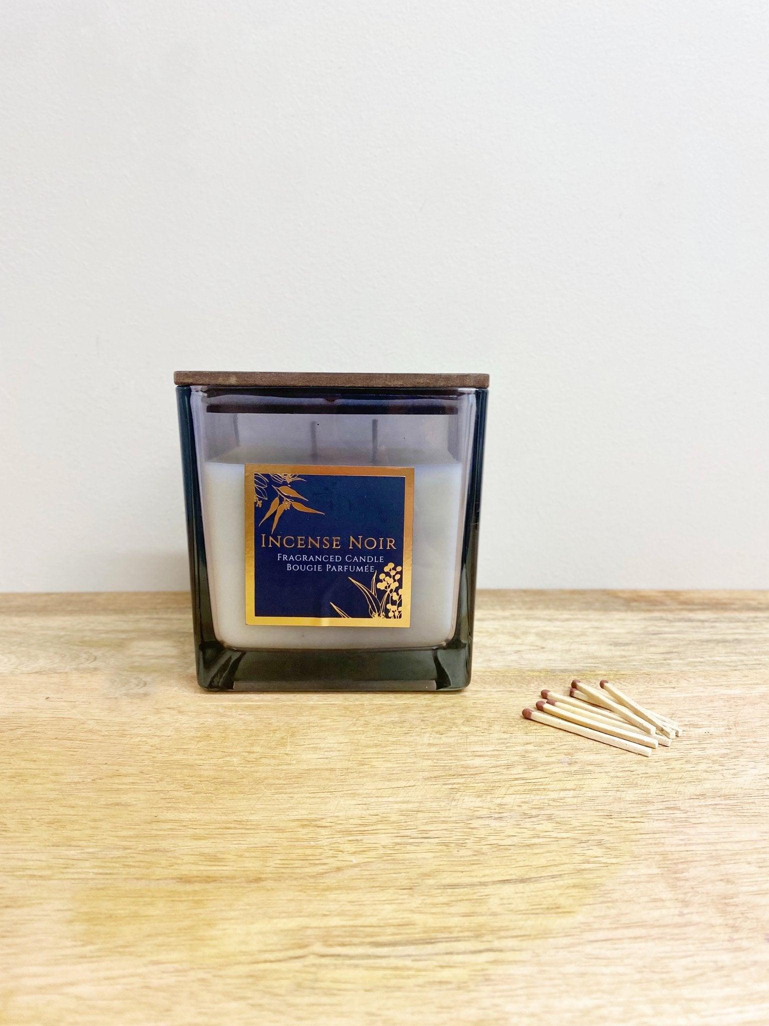 View Incense Noir Scented Candle With Wooden Lid information
