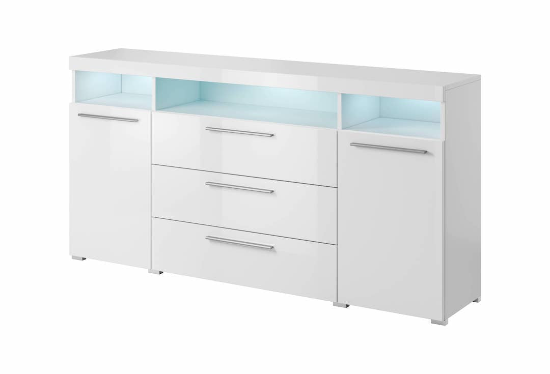 View India 25 Sideboard Cabinet 182cm White information
