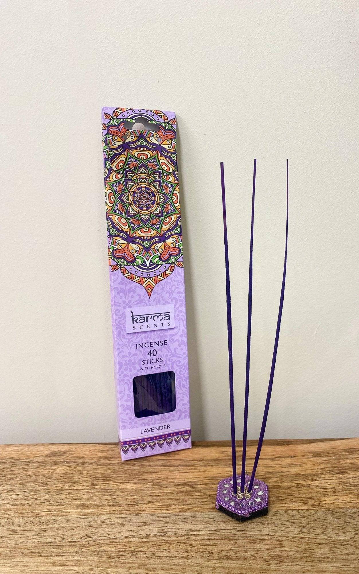 View Karma Incense Sticks With Holder information