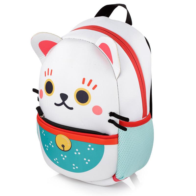 View Kids School Neoprene RucksackBackpack Maneki Neko Lucky Cat information