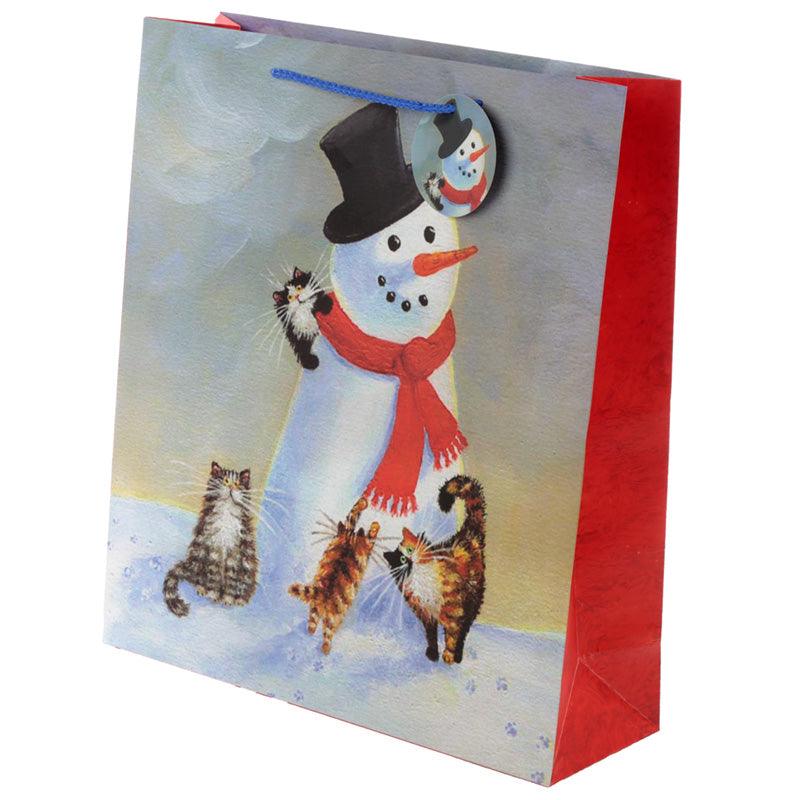 View Kim Haskins Cat Christmas 2020 Extra Large Gift Bag information
