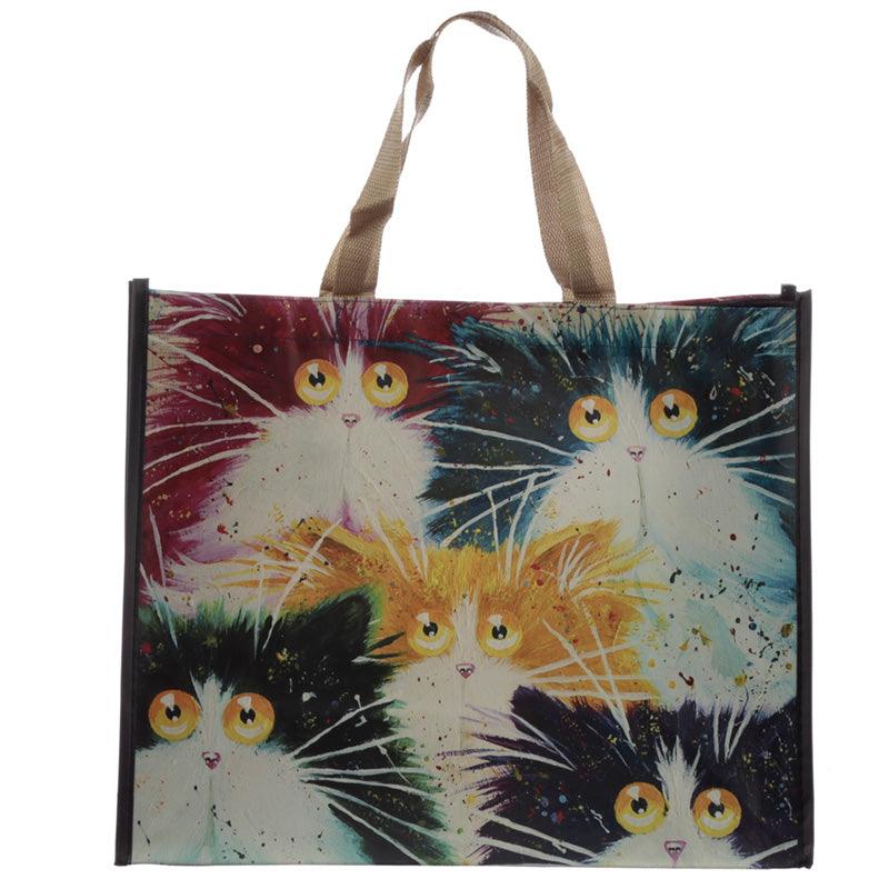 View Kim Haskins Cats Reusable Shopping Bag information