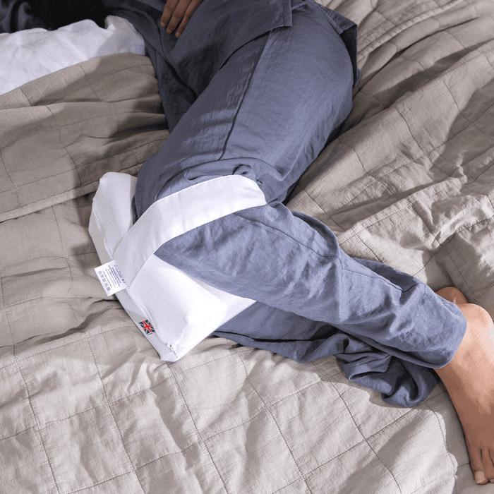 Knee Pillow - Side Sleeper - Adjustable Strap - Oras Living