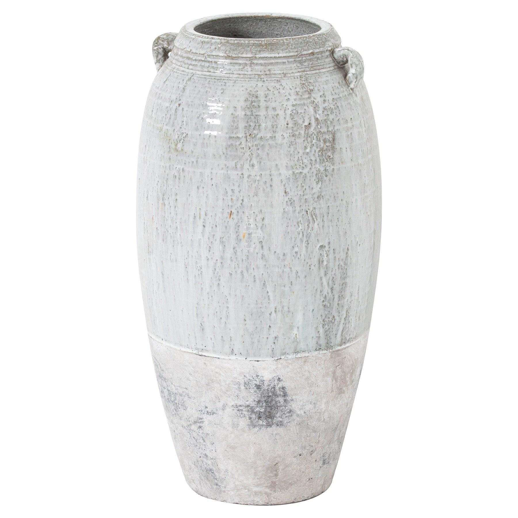 View Large Ceramic Dipped Amphora Vase information