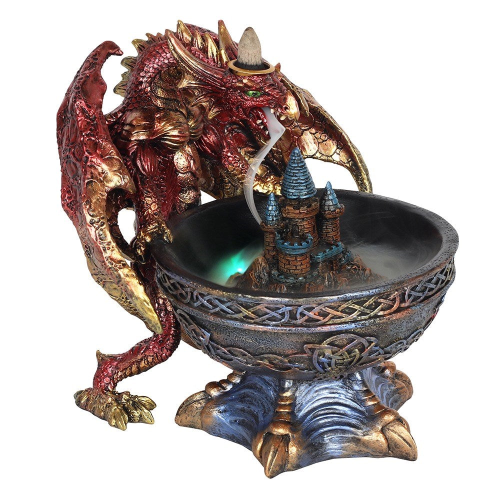 View Large Dragon Bowl Backflow Incense Burner information