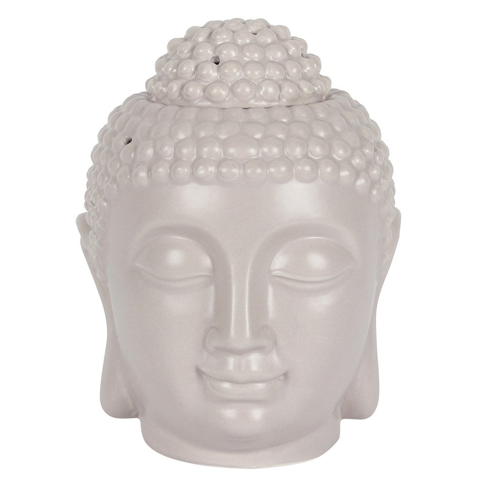 View Large Grey Buddha Head Oil Burner information