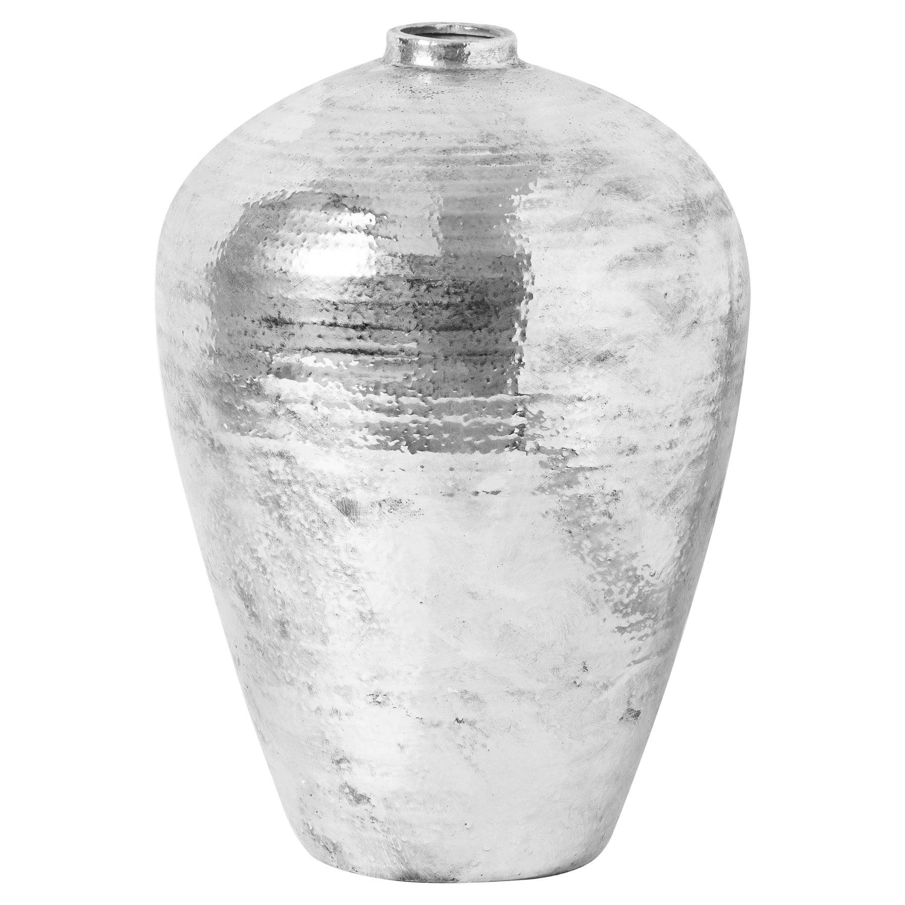 View Large Hammered Silver Astral Vase information