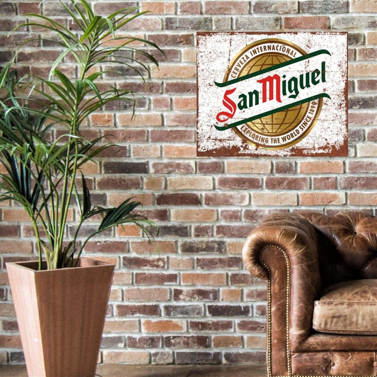 View Large Metal Sign 60 x 495cm Beer San Miguel information