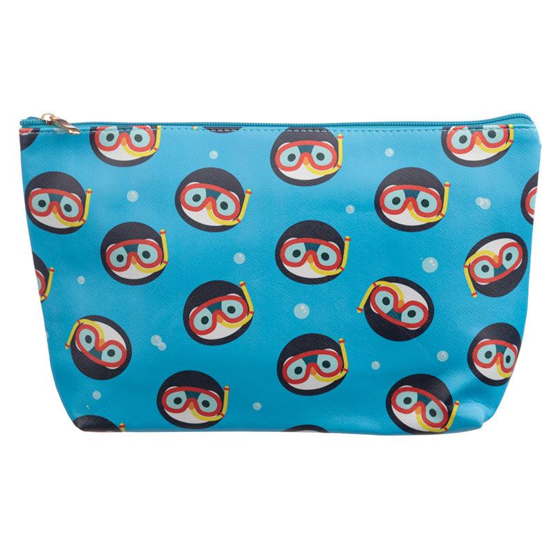 View Large PVC Make Up Toiletry Wash Bag Adoramals Penguin information