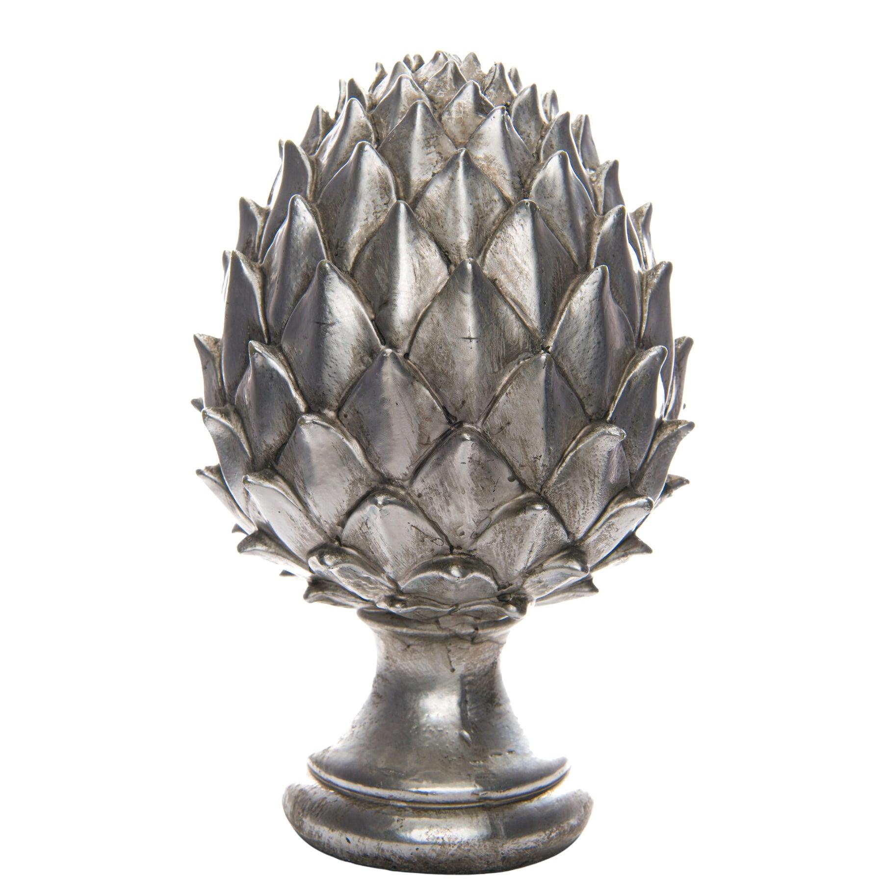 View Large Silver Pinecone Finial information