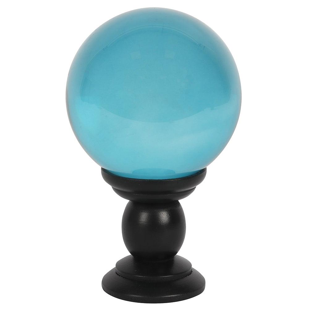 View Large Teal Crystal Ball on Stand information