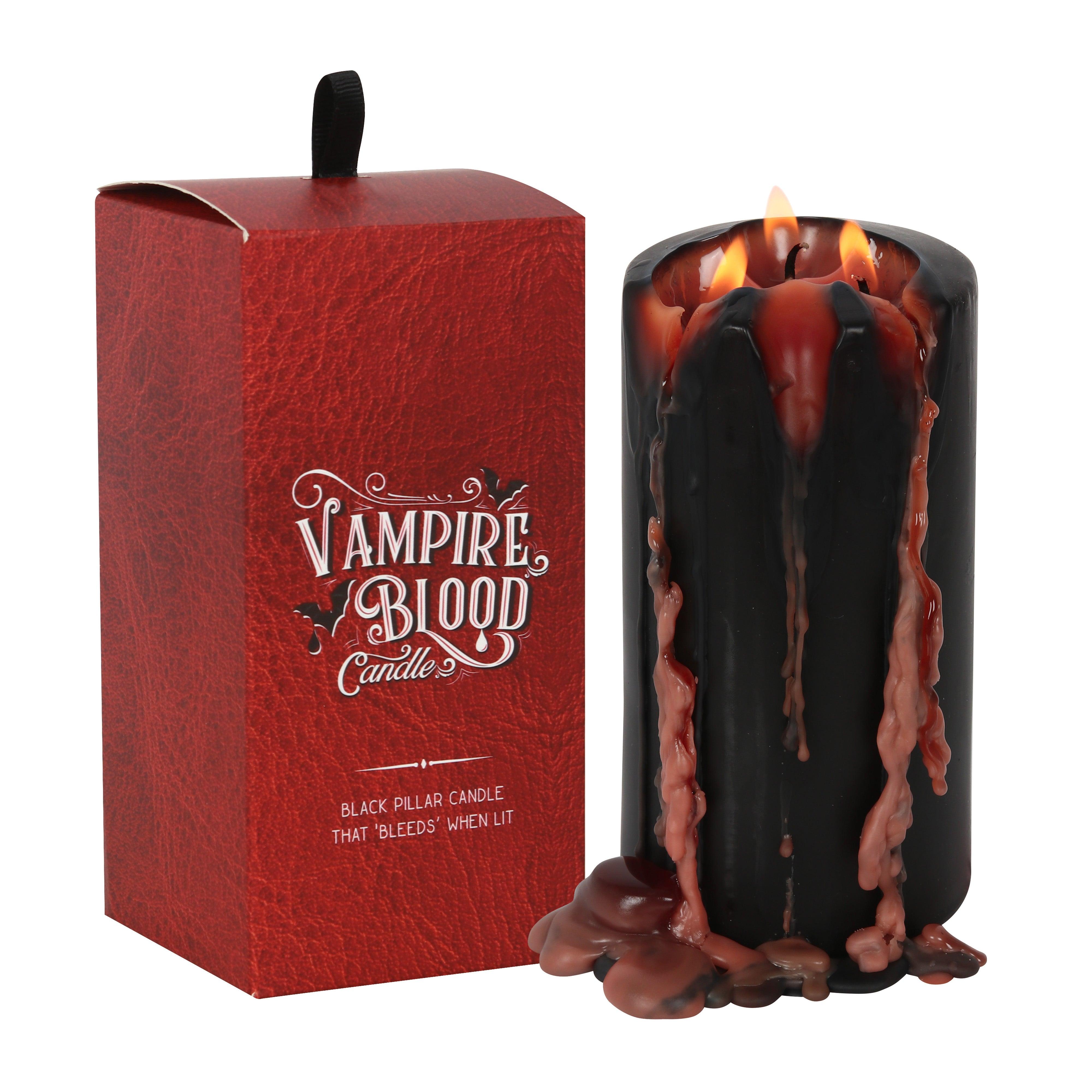View Large Vampire Blood Pillar Candle information
