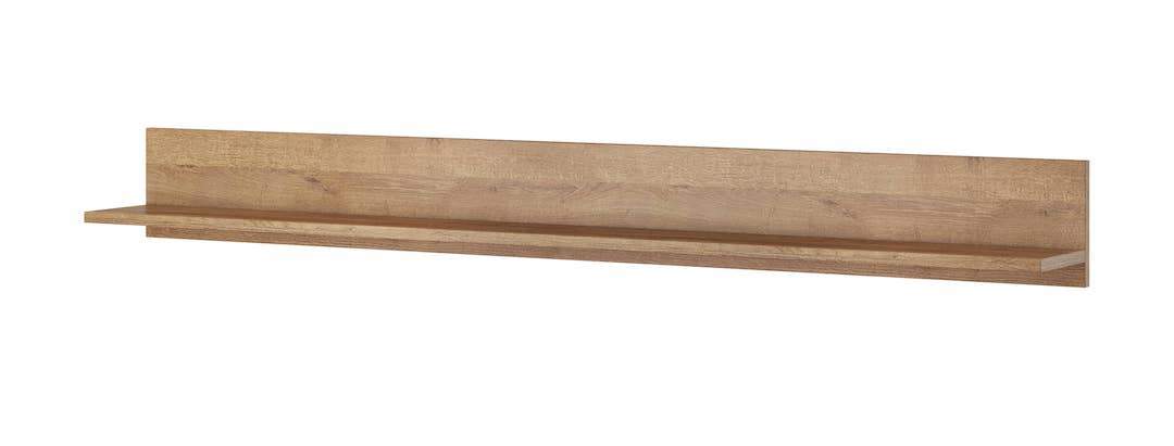 View Larona 02 Wall Shelf 180cm Oak Riviera 180cm information