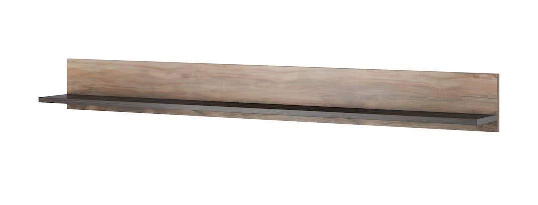 View Larona 02 Wall Shelf 180cm Oak Satin 180cm information