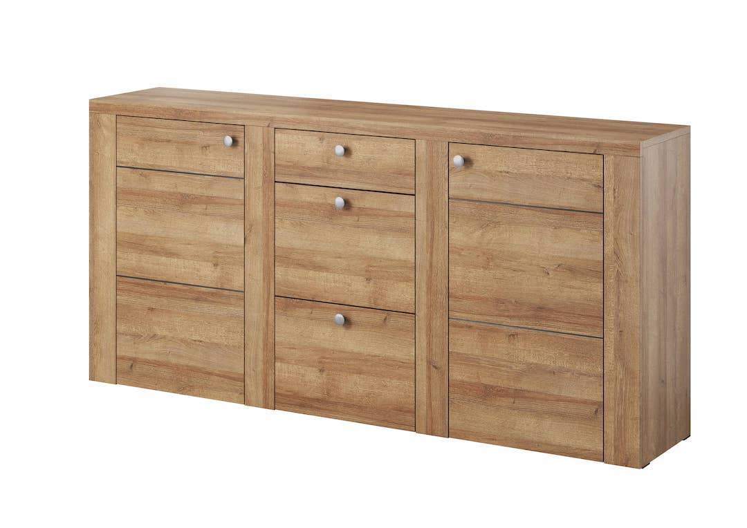 View Larona 25 Sideboard Cabinet Oak Riviera 176cm information