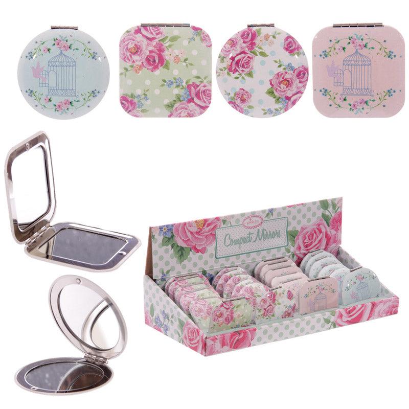 View Laura Bell Chintz Compact Mirror information