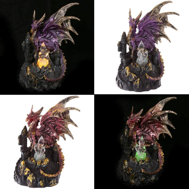 View LED Crystal Castle Collectable Dragon Figurine information