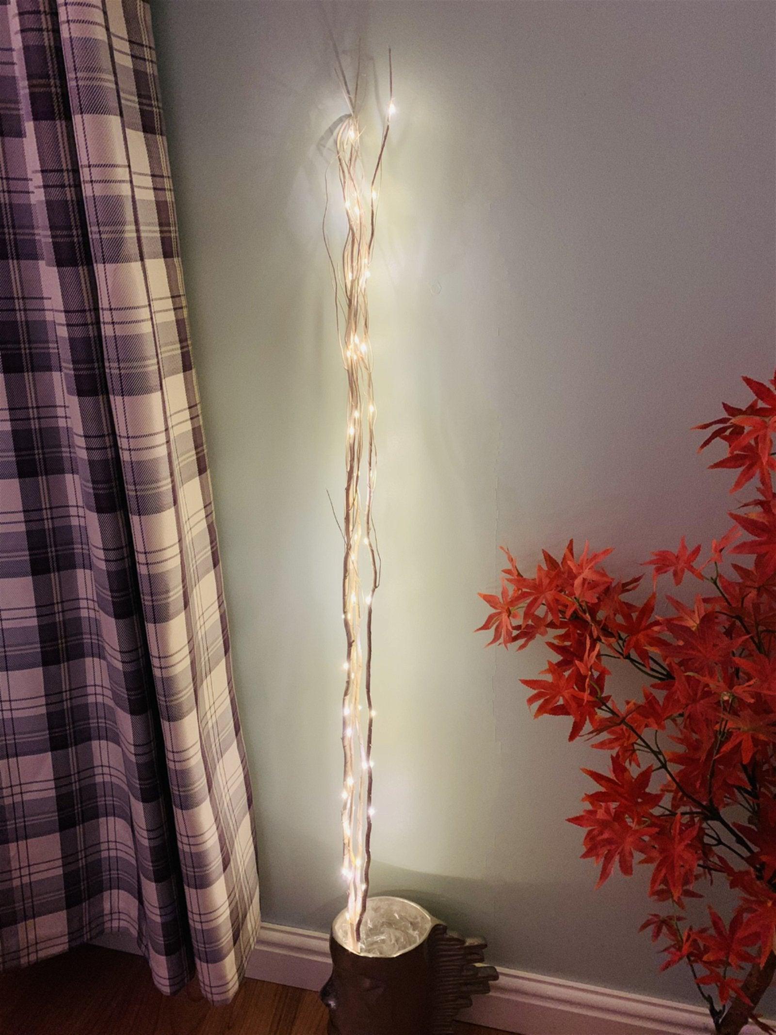 View LED Lights on 4 White Branches information
