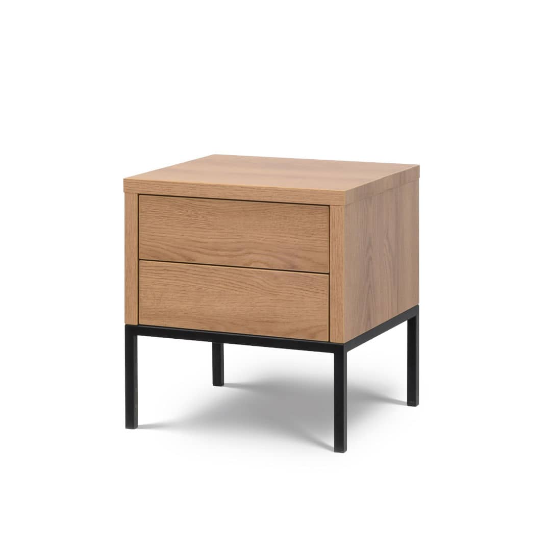 View Loft Caramel Bedside Table information