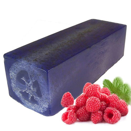 View Loofah Soap Loaf A Right Raspberry Rub information