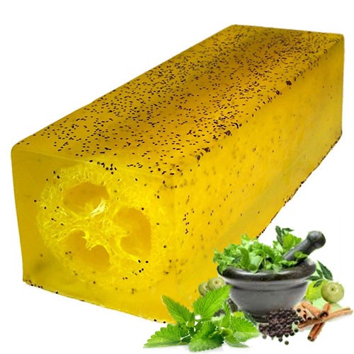 View Loofah Soap Loaf Peppermint Herb Scrub information