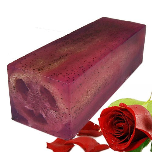 View Loofah Soap Loaf Rough Ready Rose information