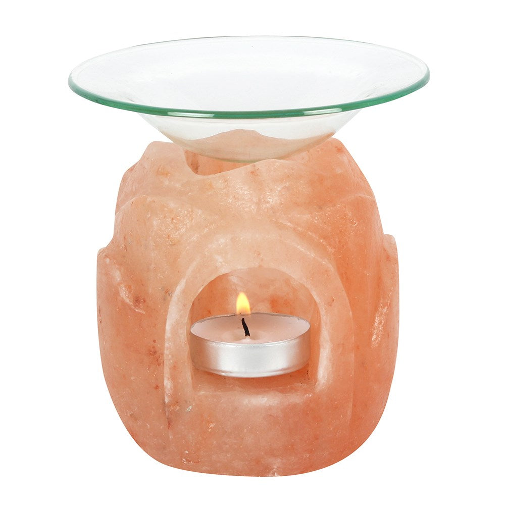 View Lotus Flower Shaped Himalayan Salt Oil Burner information