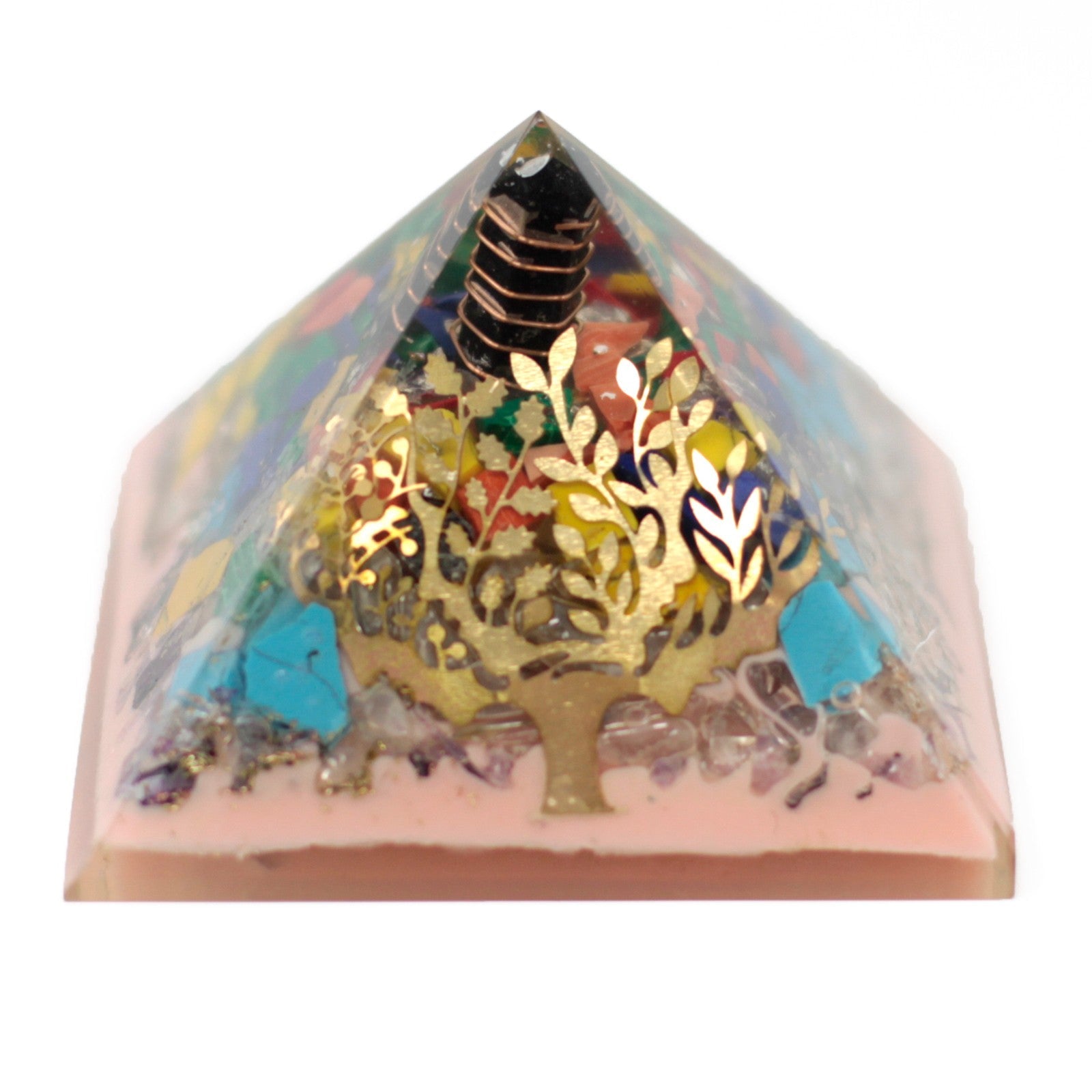 View Lrg Organite Pyramid 70mm Treeearth base information