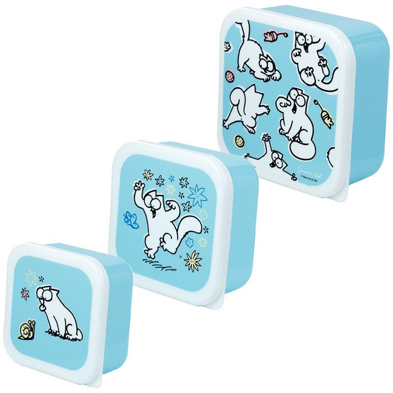 View Lunch Boxes Set of 3 SML Simons Cat 2021 information