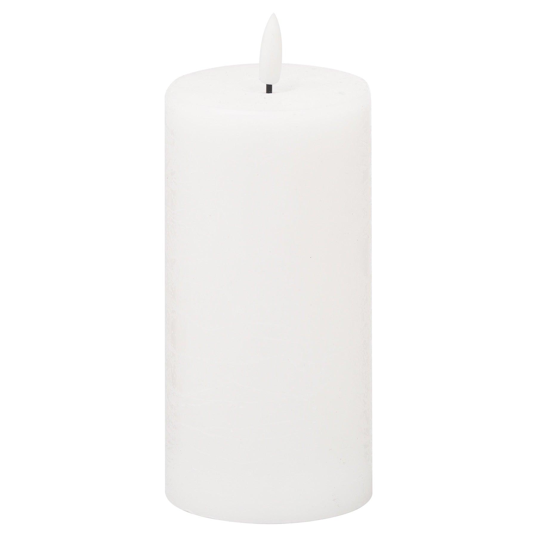 View Luxe Collection Natural Glow 3x6 LED White Candle information