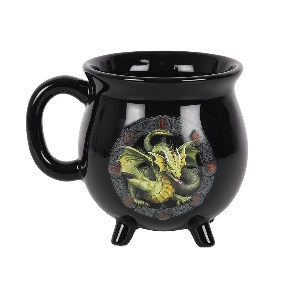 View Mabon Colour Changing Cauldron Mug by Anne Stokes information