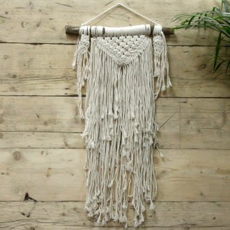 View Macrame Wall Hanging Natural Abundance information