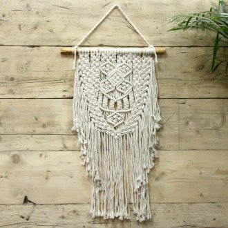 View Macrame Wall Hanging Over Abundance information