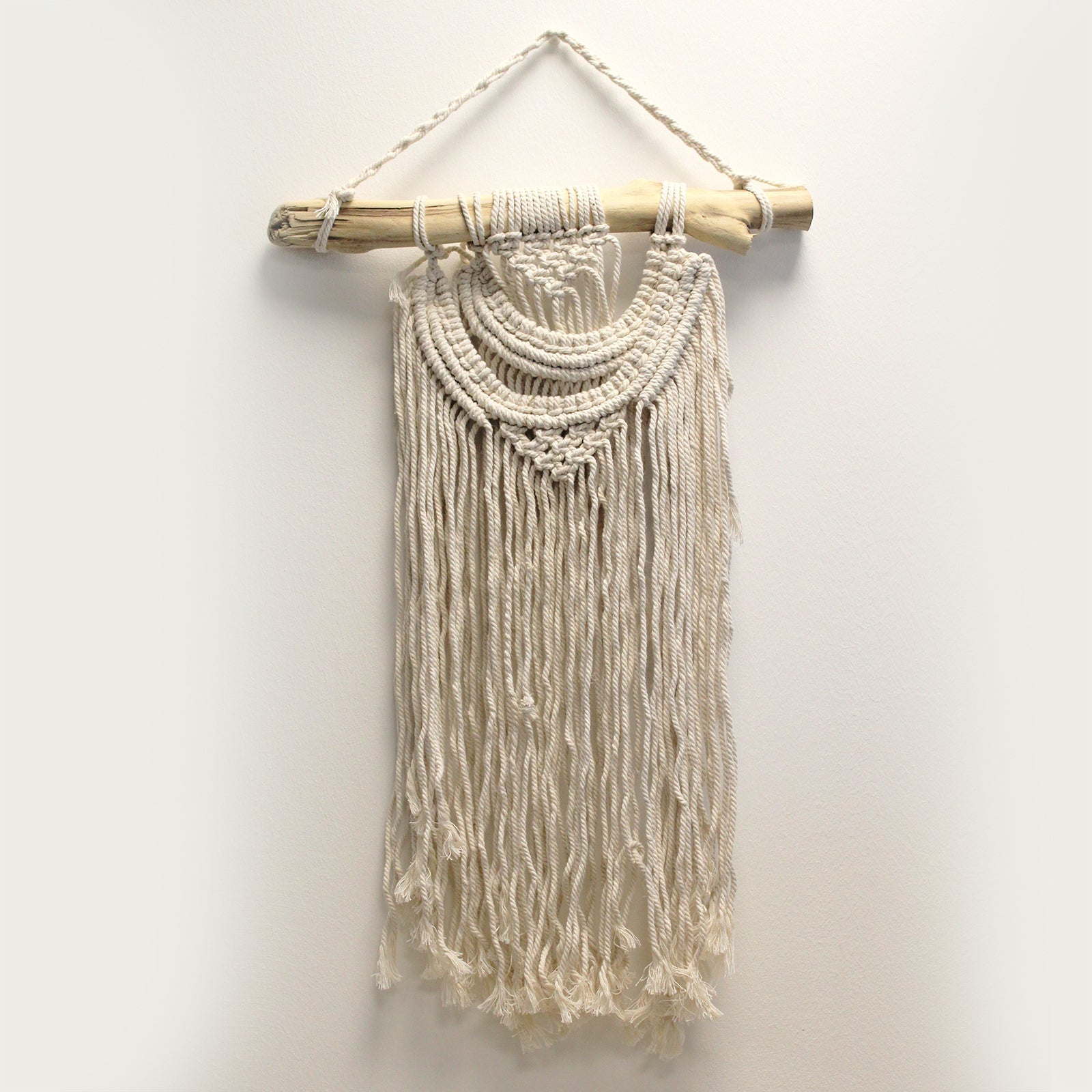 View Macrame Wall Hanging Two Waves information