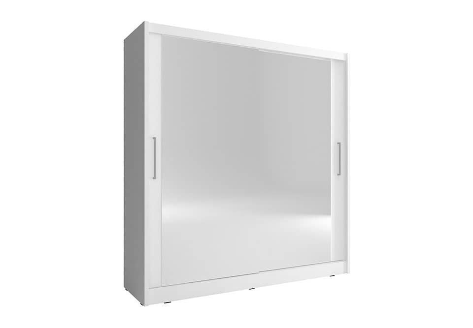 View Maja VI Sliding Door Wardrobe 180cm White Matt 180cm information