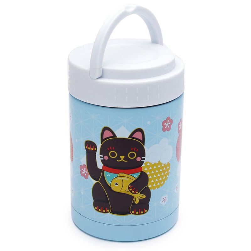 View Maneki Neko Stainless Steel Insulated Food SnackLunch Pot 500ml information