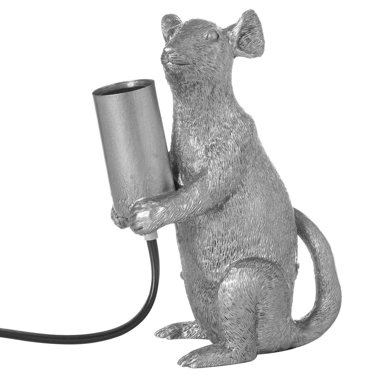 View Marvin The Mouse Silver Table Lamp information
