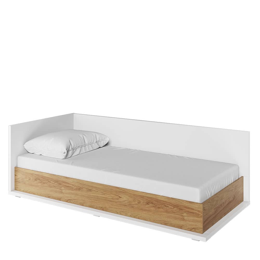 View Massi MS09 Bed Natural Hickory Left 90 x 200cm information