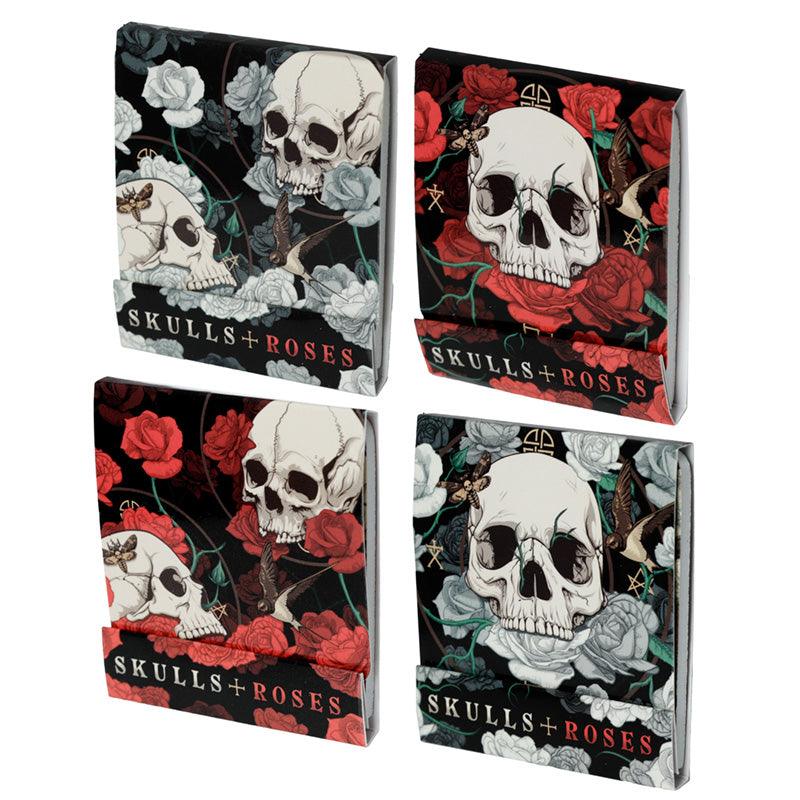 View Matchbook Nail File Skulls and Roses information