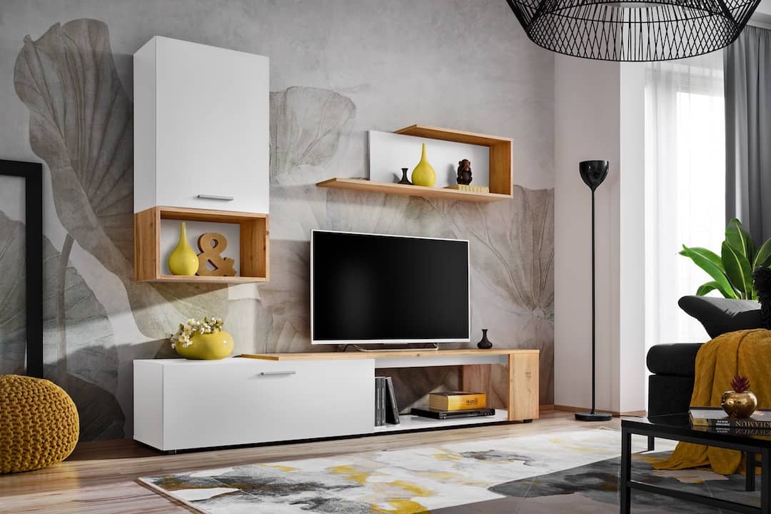 View Maze II TV Entertainment Unit White 200cm information