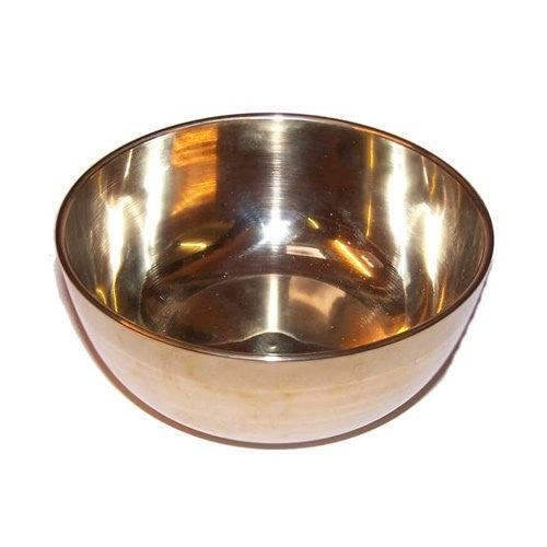 View Medium Brass Sing Bowl 12cm information