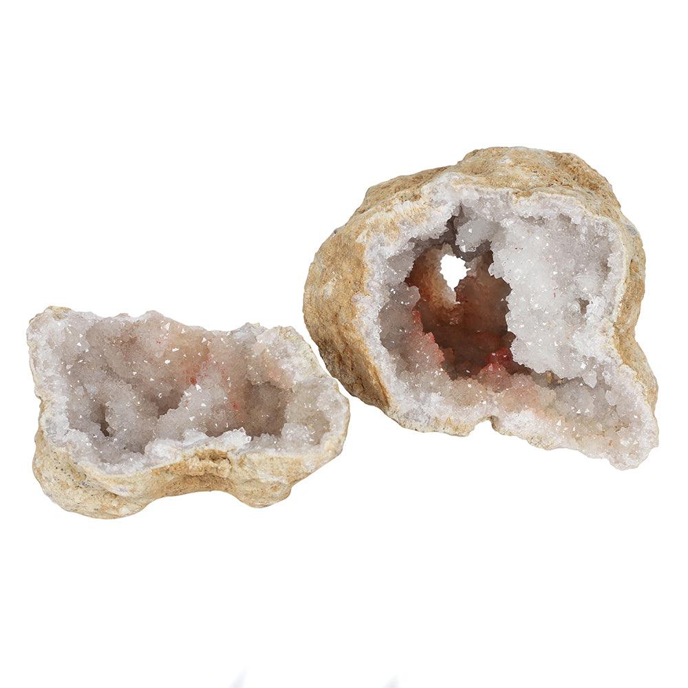 View Medium White Quartz Geode information