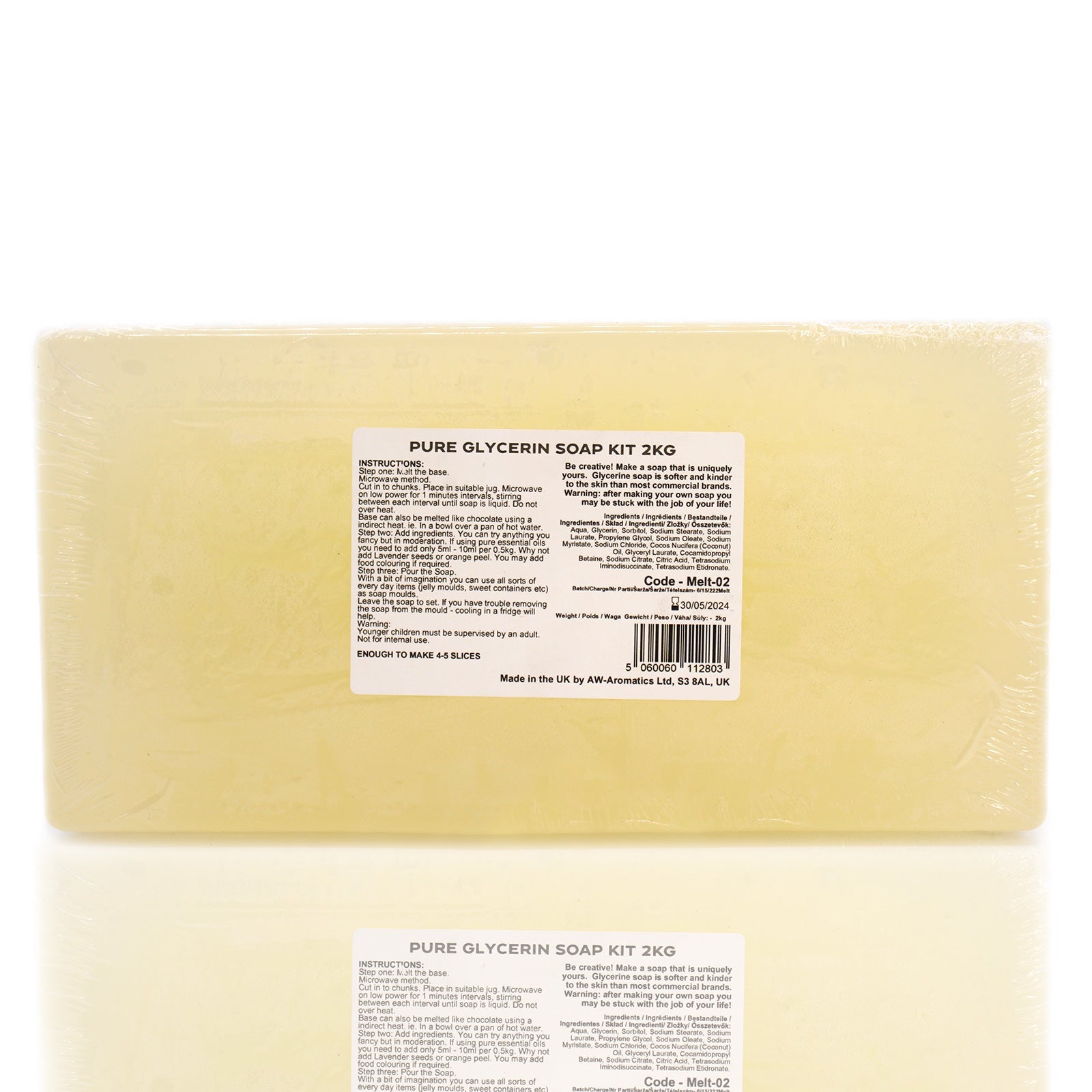 View Melt and Pour Soap Base 2KG information