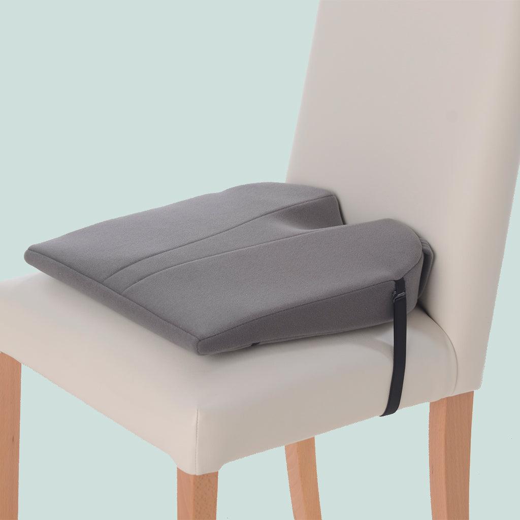 View Memory Foam Coccyx Sitting Wedge 3 ¾ Seat Cushion Grey information