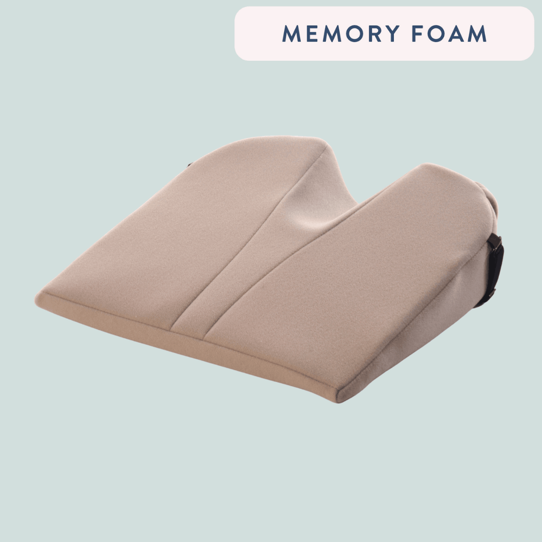 View Memory Foam Coccyx Sitting Wedge 3 ¾ Seat Cushion Beige information