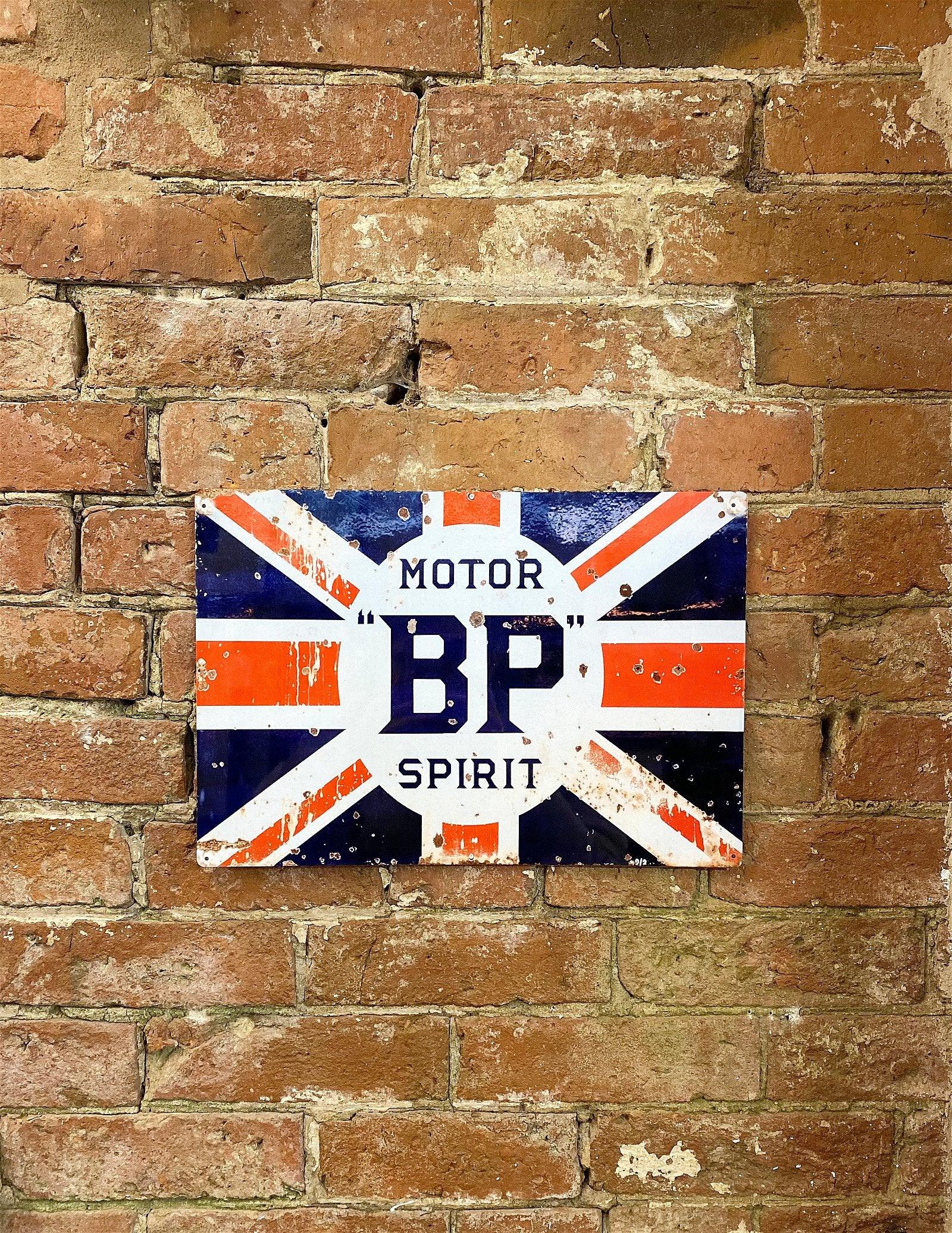 View Metal Advertising Wall Sign Motor BP Spirit information