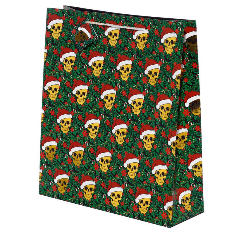 View Metallic Skulls Extra Large Christmas Gift Bag information