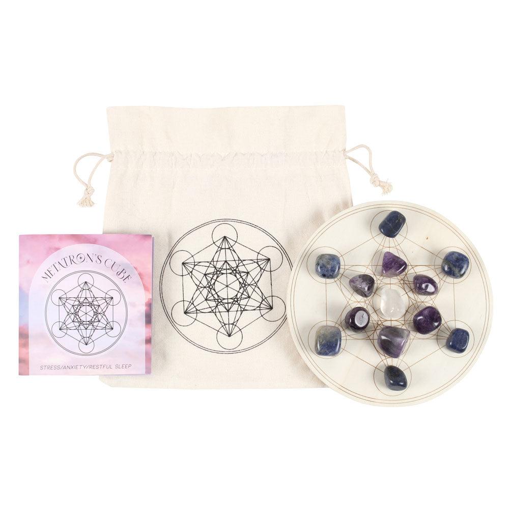 View Metatrons Cube Crystal Grid Set information