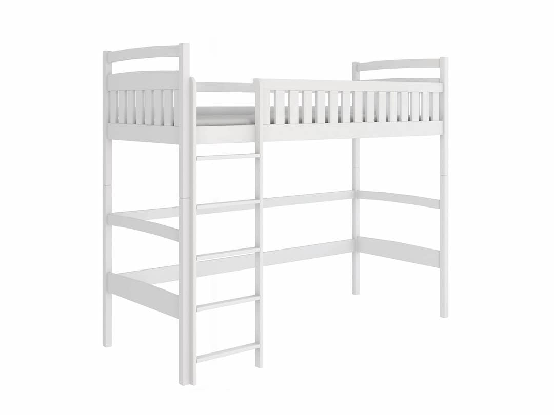 View Mia Loft Bed White Without Mattress information