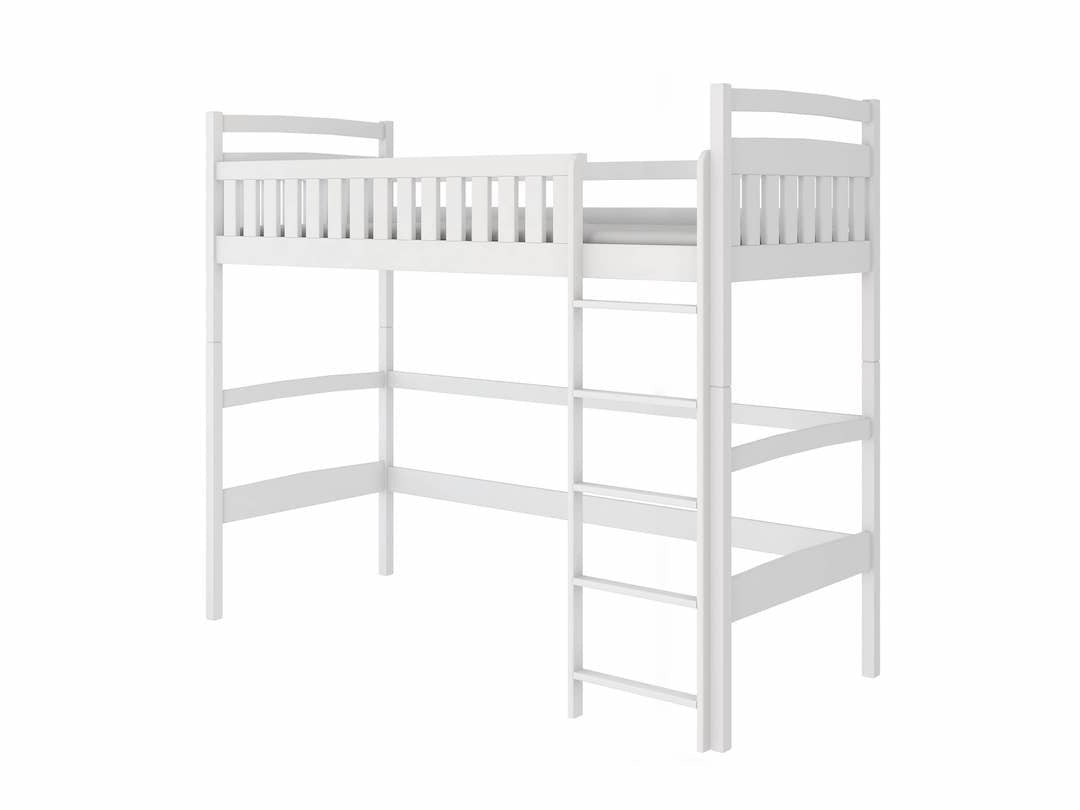 View Mia Loft Bed White Foam Mattress information